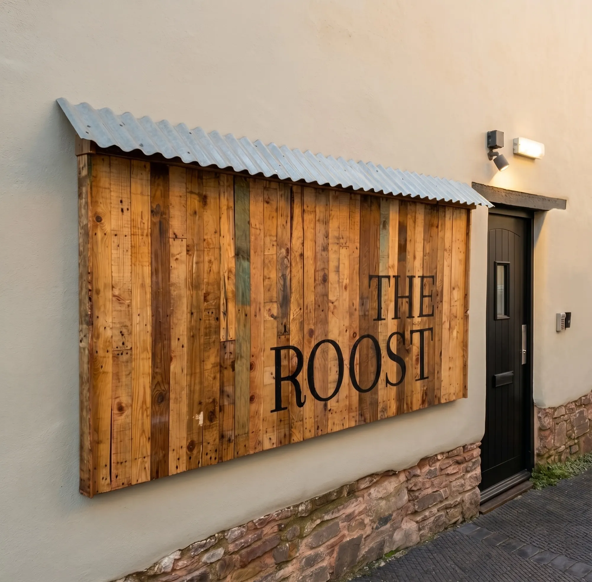 The Roost Devon entrance