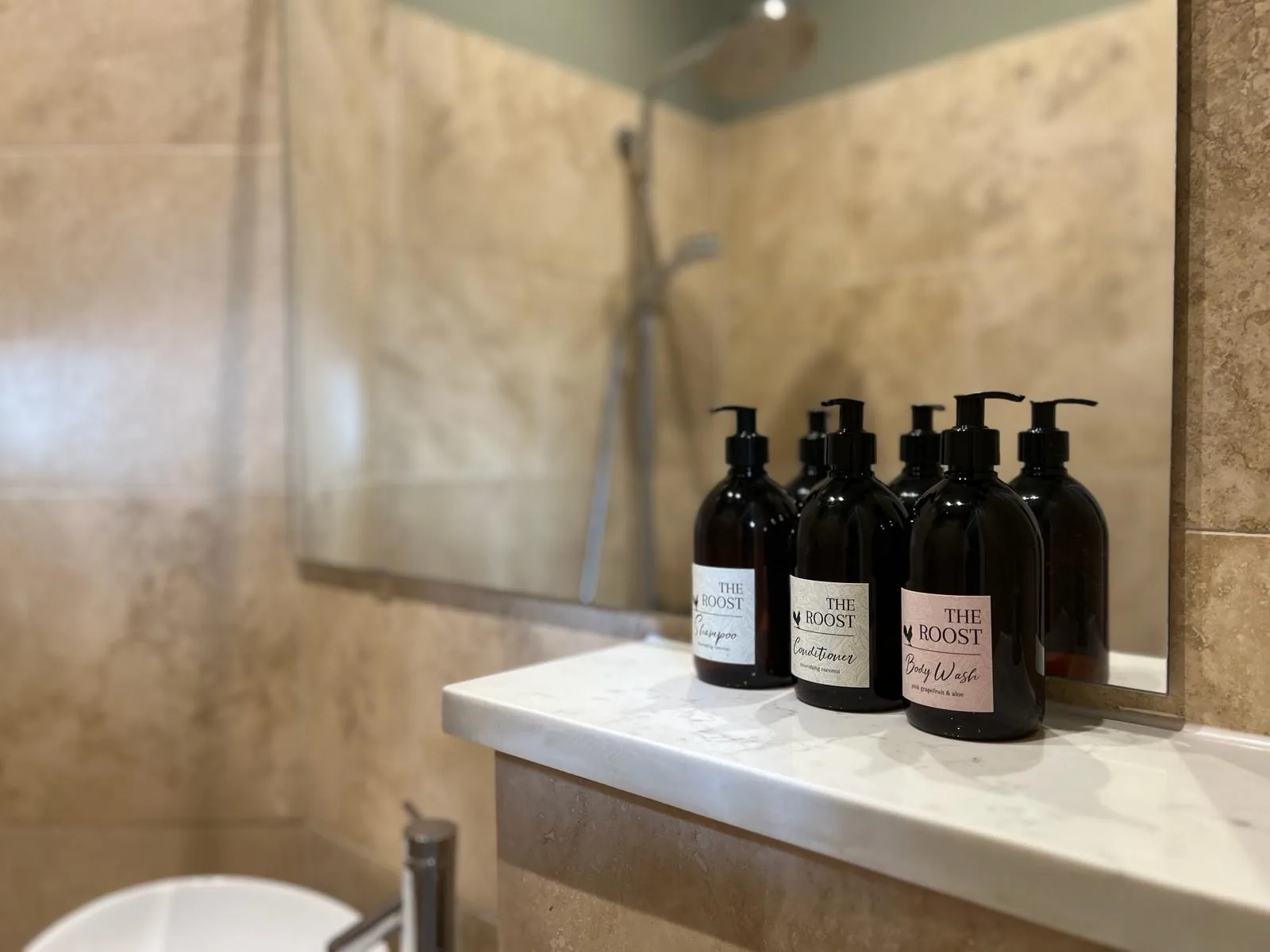 The Maran soaps & toiletries